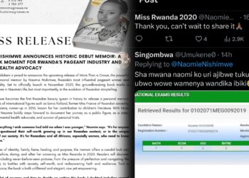 Hakomeje kuba impaka nyinshi kw’isohorwa ry’igitabo cya Miss Rwanda 2020, Nishimwe Naomie
