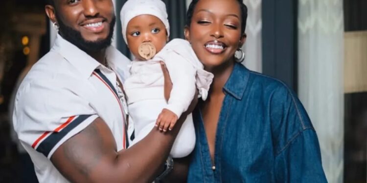 The Ben na Pamella bifatikanyije n’inshuti n’abandimwe mu birori byo kwerekana imfura yabo