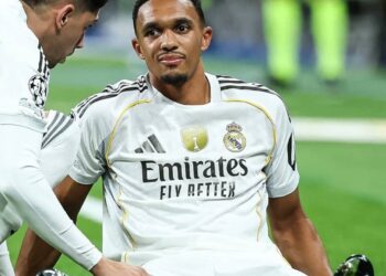 Trent Alexander-Arnold yagize imvune y’ukuguru kw’ibumoso ‘Hamstring’