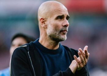 Pep Guardiola ntiyorohewe n’abafana nyuma yo kunganya na Arsenal