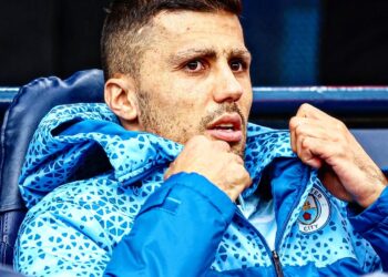 Rodri yagize imvune y’ivi yatumye atagaragara mu kibuga