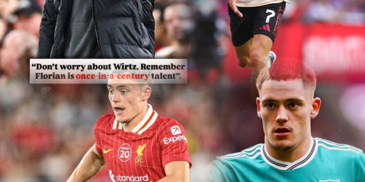 Jurgen Klopp yavuze ko Florian Wirtz ari nk’impano y’ikinyejana mu mupira w’amaguru