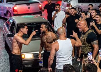 Coutinho na Memphis Depay bagiranye imirwano ikomeye mu mihanda ya Brazil