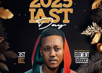 Umuhanzi Element Eleéeh usanzwe anatunganya umuziki ategerejwe mu gitaramo i Tiamo Lounge