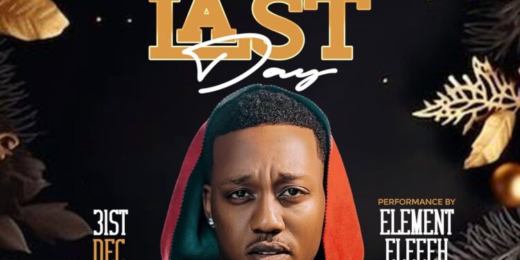 Umuhanzi Element Eleéeh usanzwe anatunganya umuziki ategerejwe mu gitaramo i Tiamo Lounge