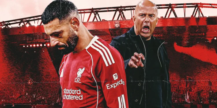 Mohamed Salah ahamya Ko umubano we na Arne Slot wamaze kuzamo agatotsi