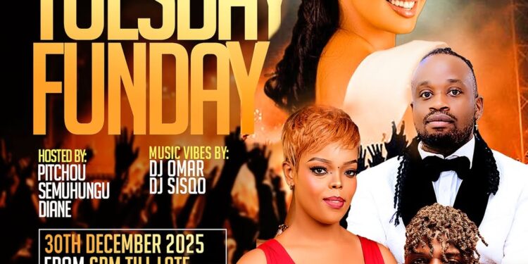 Ijoro ryo kuri uyu wa 30 Ukuboza, igitaramo cyiswe “Tuesday Funday” The Sky Sports Lounge haraba hari ibyishimo bidasanzwe