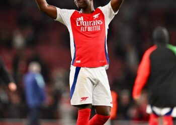 Bukayo Saka yongereye amasezerano muri Arsenal kugeza mu 2031