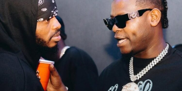 Bruce Melodie yasohoye indirimbo yise ‘Pom Pom’ yahuriyemo Diamond Platnumz na Brown Joel