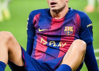Pedri umukinnyi w’ikipe FC Barcelona yongeye kugira imvune