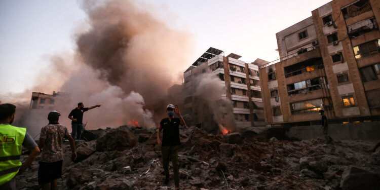 Israel yongeye kugaba ibitero by’indege ku birindiro bya Hezbollah i Beirut