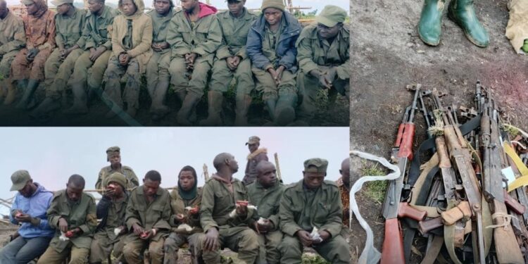 Abarwanyi 20 bitandukanyije n’imitwe irwanya ubutegetsi biyishyikiriza FARDC i Fizi