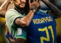 Neymar ni umwe mu bakinnyi bagaragaje amarangamutima kubera imvune ya Rodrygo