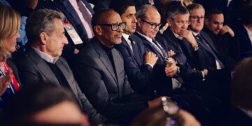 Perezida Kagame yitabiriye umukino, aho PSG yahuraga na Bayern Munich muri 1/2 cya Champions League