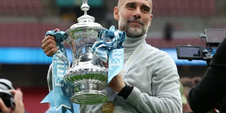 Pep Guardiola yasezeye muri Manchester City