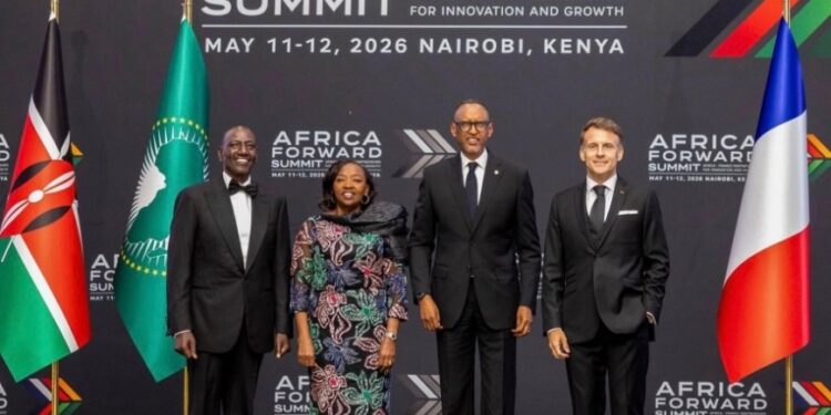 Paul Kagame yitabiriye “Africa Forward Summit” i Nairobi muri Kenya