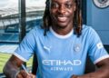 Jeremy Doku yongereye amasezerano muri Manchester City kugeza mu 2031