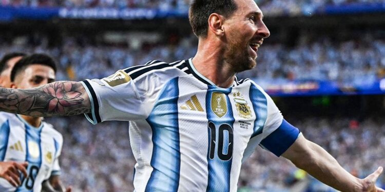 Messi yavuze impamvu yarize nyuma yo gutsinda igitego cye cya mbere