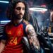 Marc Cucurella yasohoje isezerano rye, nyuma yo gushyirwaho tatto y’isura y’umutoza Luis de la Fuente
