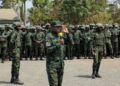 Maj. Gen. Nyakarundi yahaye impanuro abasirikare n’abapolisi bagiye mu butumwa bwa Cabo Delgado